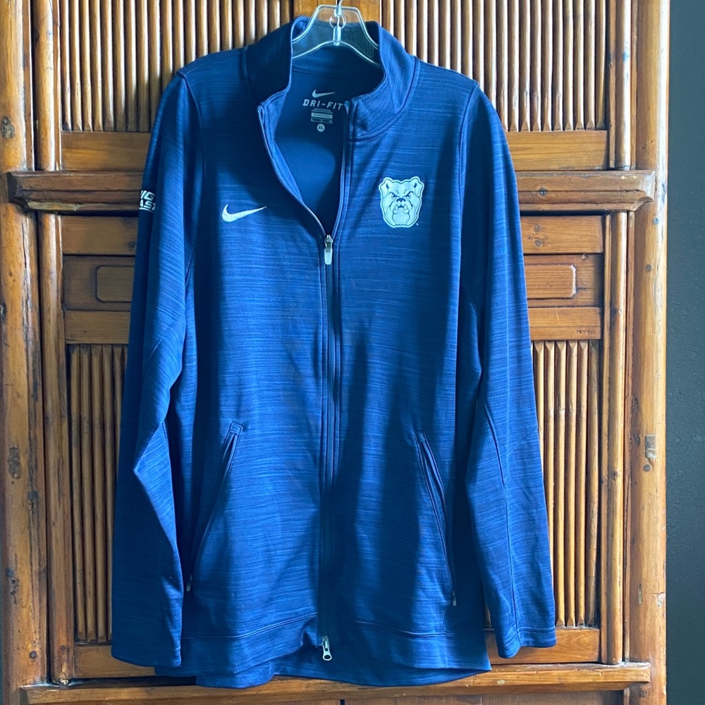 Nike Big East Butler Butler Bulldogs Front Zip Sweatshirt